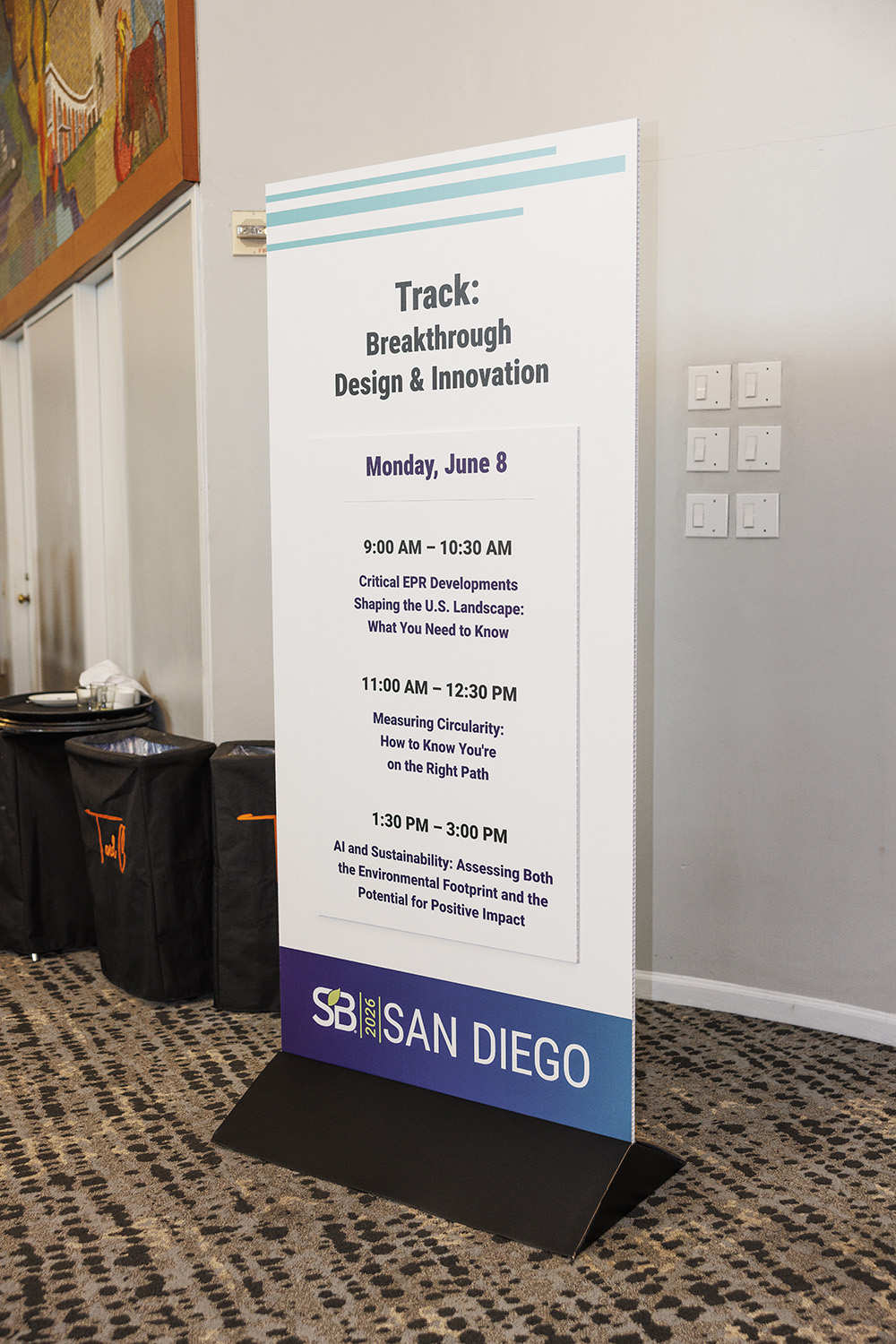 Sustainable Brands - Session sign