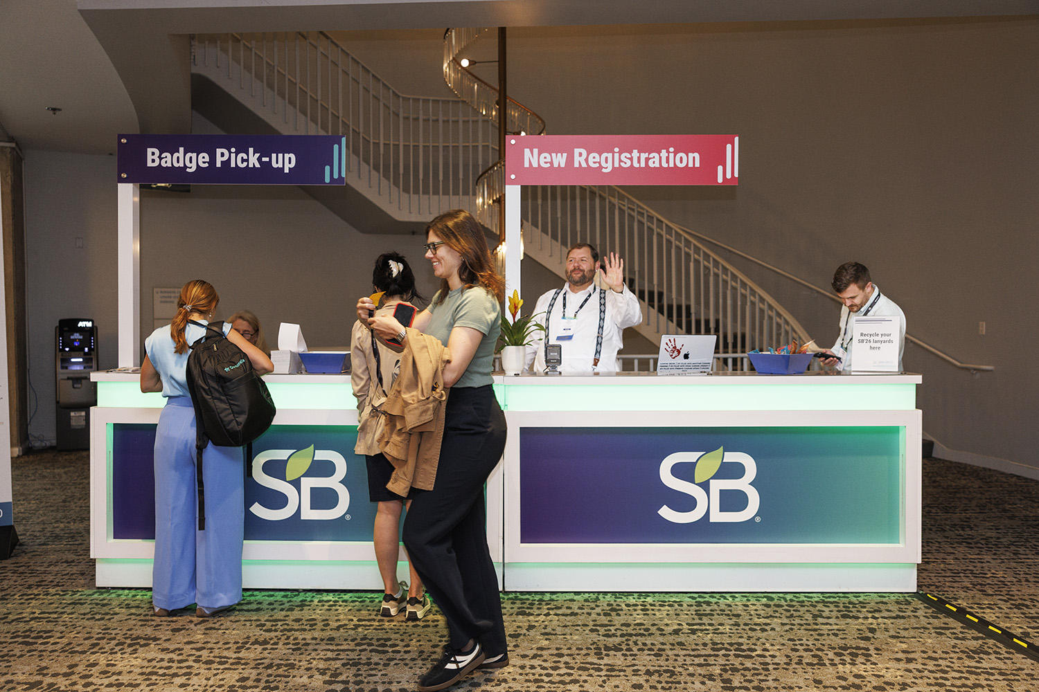 Sustainable Brands - Registration booth