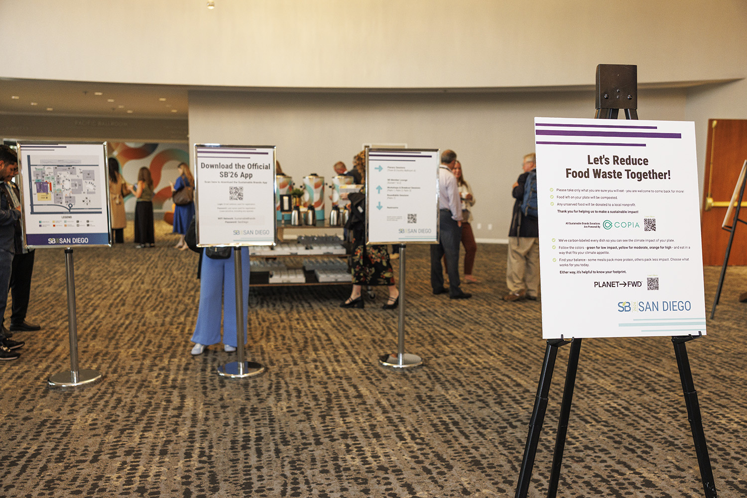 Sustainable Brands - Event signage